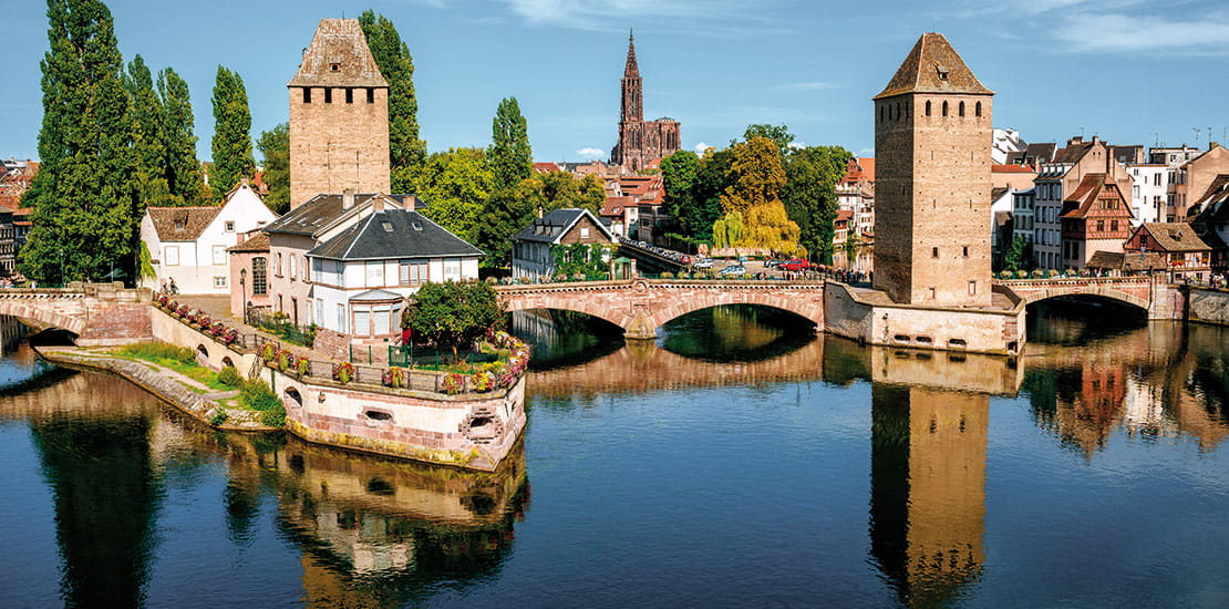 Architecture in Strasbourg, France